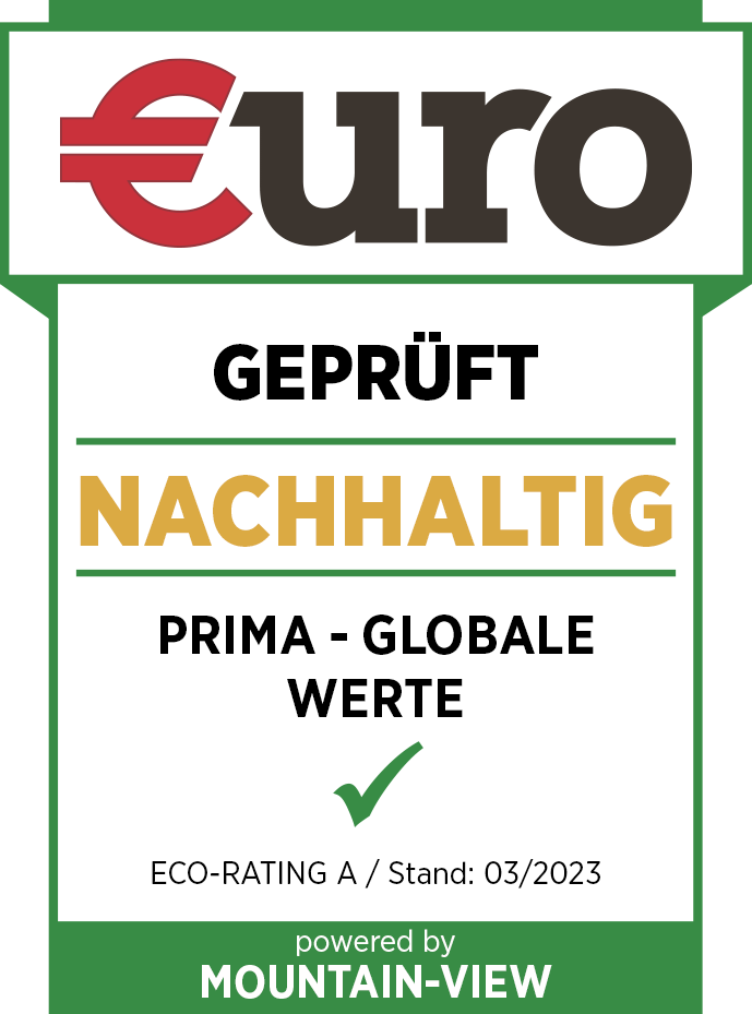 PRIMA Globale Werte von Euro ausgezeichnet